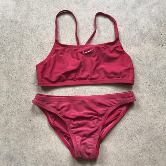 nike red bikini